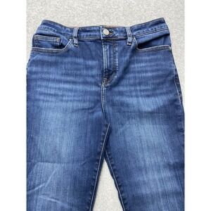 Frame Jeans Womens 29 Blue Le Crop Mini Bootcut Raw Hem‎ Stretch Denim Pants